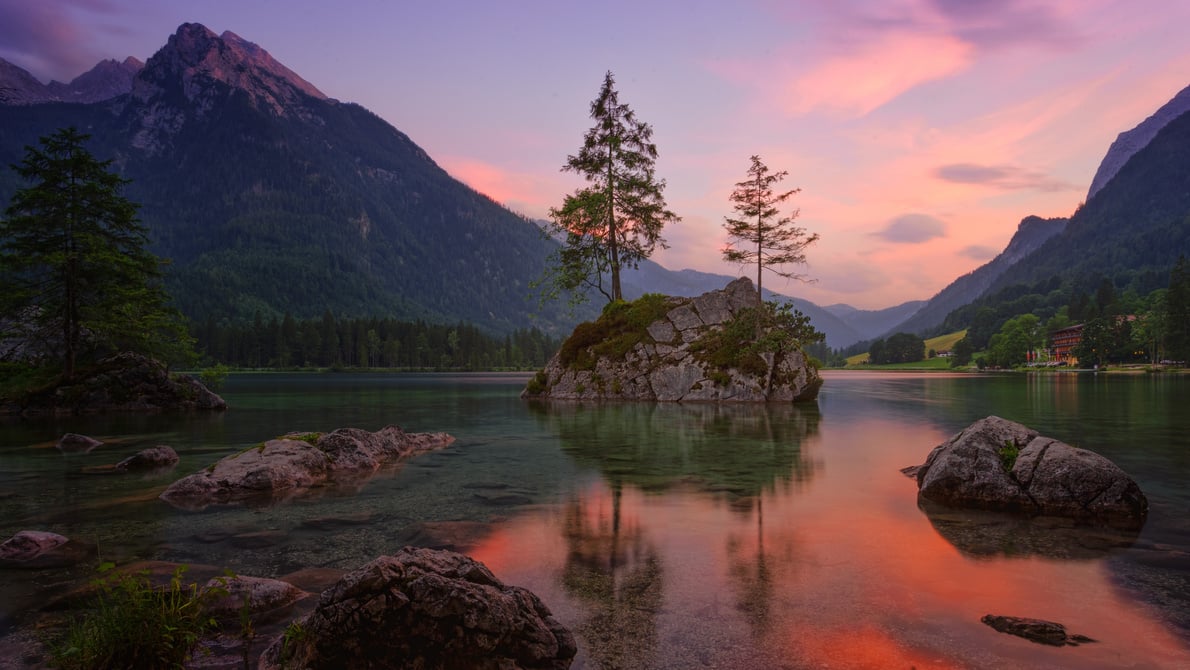 Lake in the Mountains